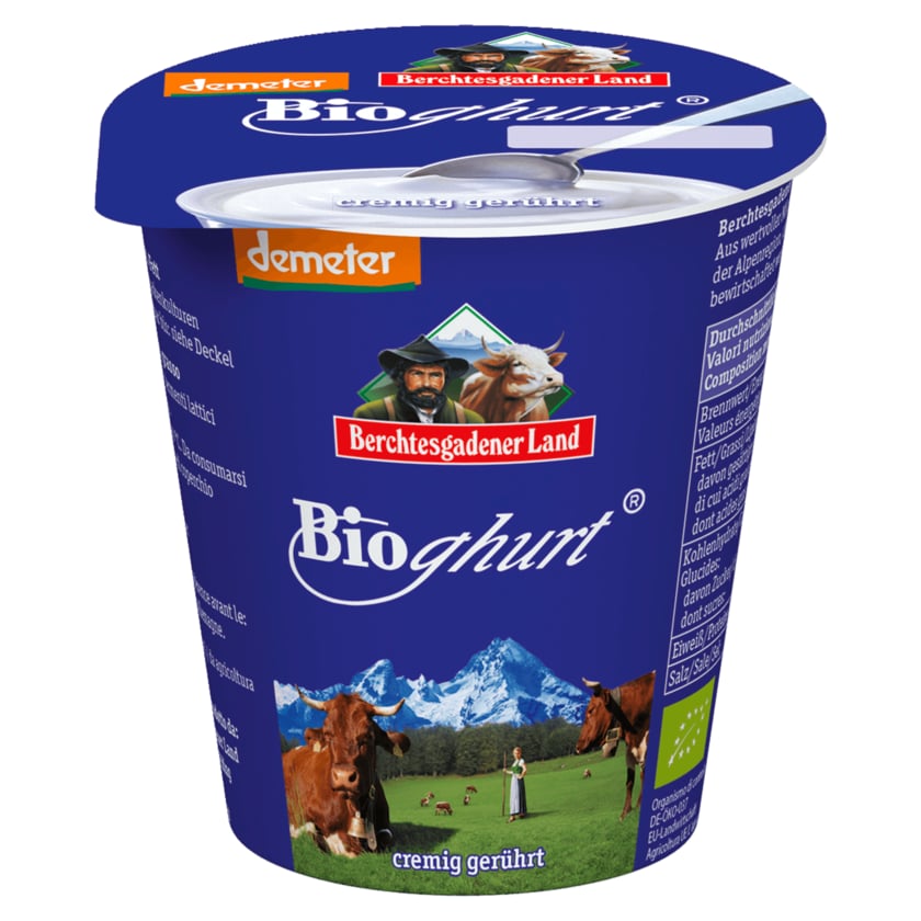 Berchtesgadener Land Demeter Bio Joghurt Cremig gerührt 150g